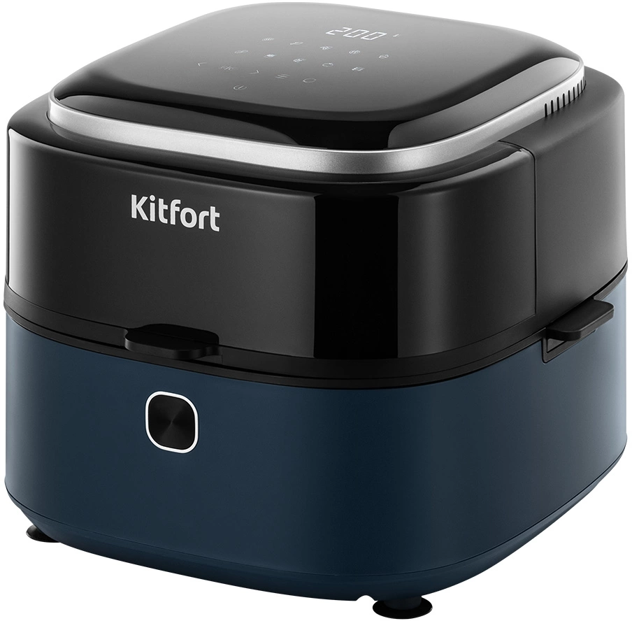 Аэрогриль Kitfort КТ-2294 1350Вт зеленый/черный