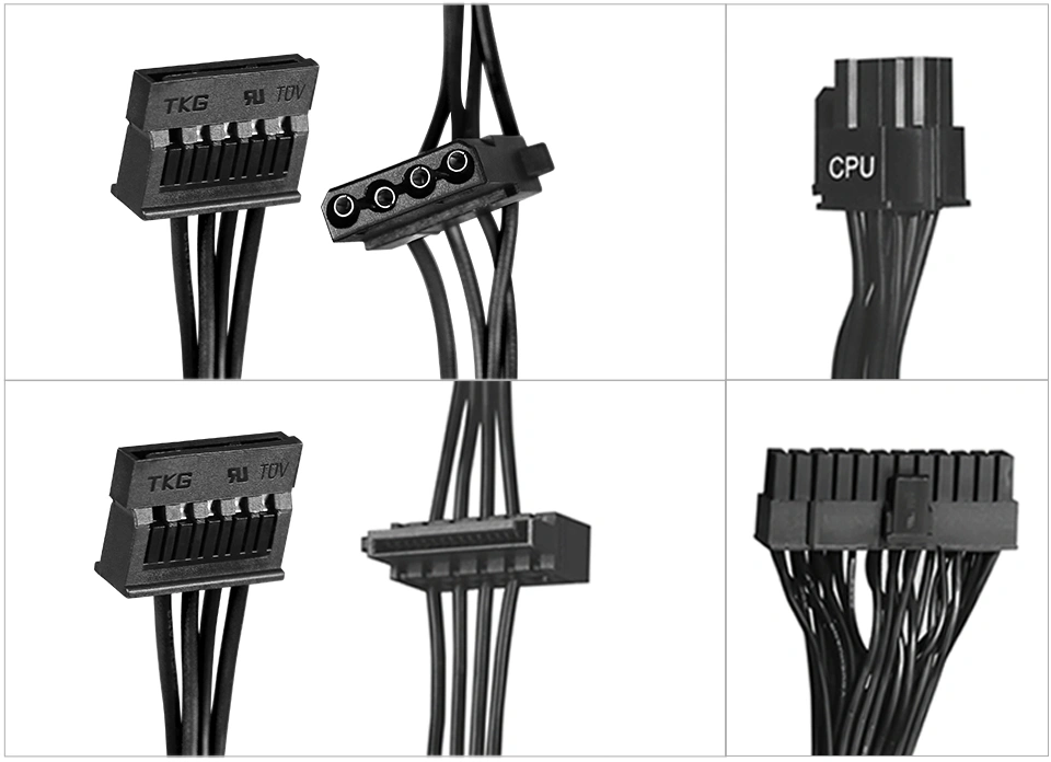 Блок питания KingPrice ATX 400W KPPSU400 (20+4pin) 120mm fan 3xSATA RTL