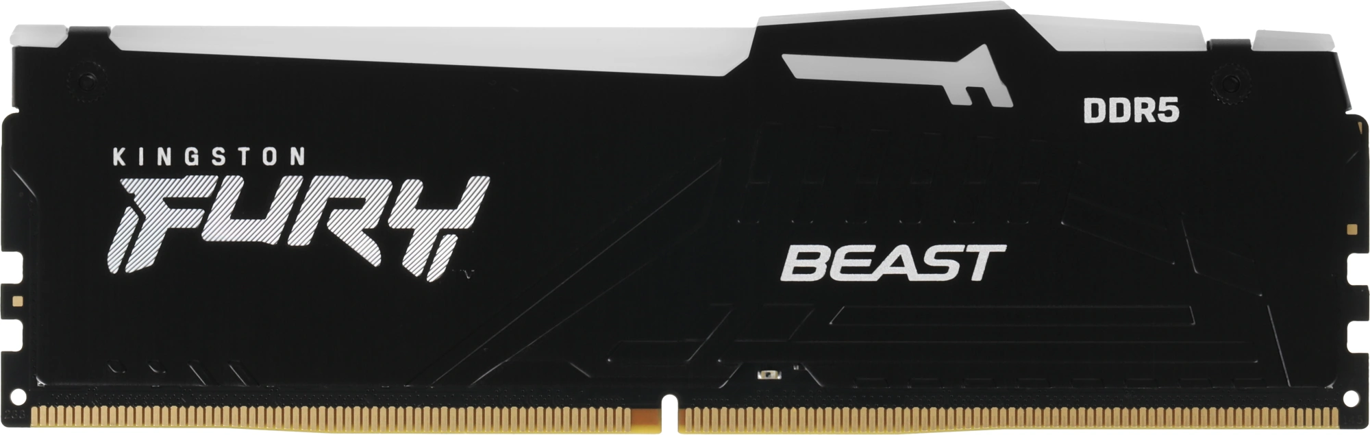 Память DDR5 2x32Gb 5600MHz Kingston KF556C40BBAK2-64 Fury Beast Black RGB RTL Gaming PC5-44800 CL40 DIMM 288-pin 1.25В dual rank с радиатором Ret