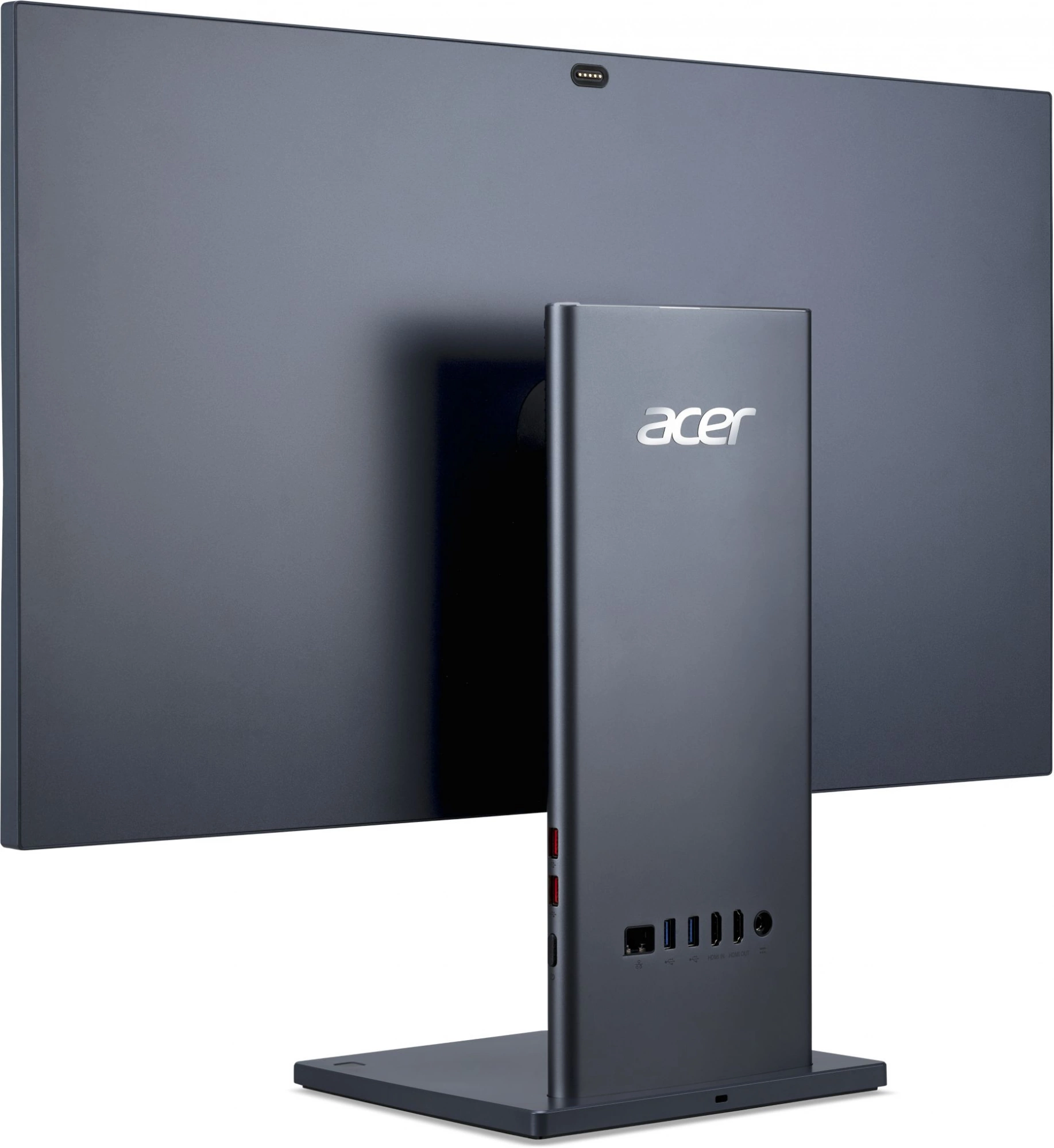Моноблок Acer Aspire S27-1755 27" WQHD i5 1240P (1.7) 16Gb SSD512Gb Iris Xe CR Windows 11 Home GbitEth WiFi BT 135W клавиатура мышь Cam серый 2560x1440