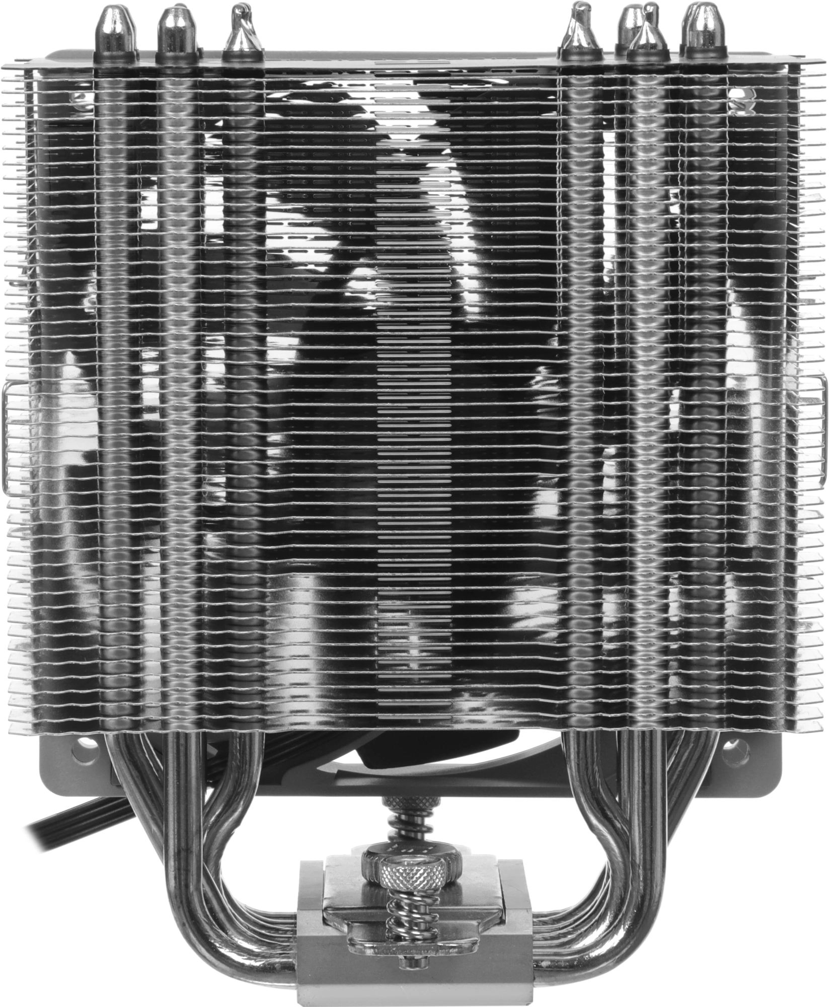 Устройство охлаждения(кулер) Thermalright Burst Assasin 120 Soc-AM5/AM4/1200/1700/1851 серый 4-pin 25.6dB Al+Cu 510gr Ret (BA120)