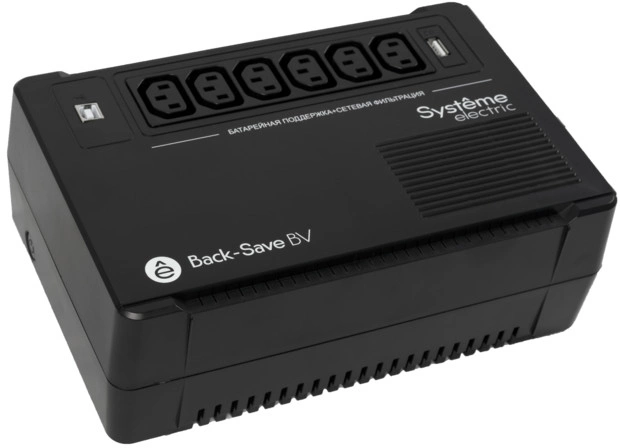 Источник бесперебойного питания Systeme Electriс BV BVSE800I 480Вт 800ВА черный