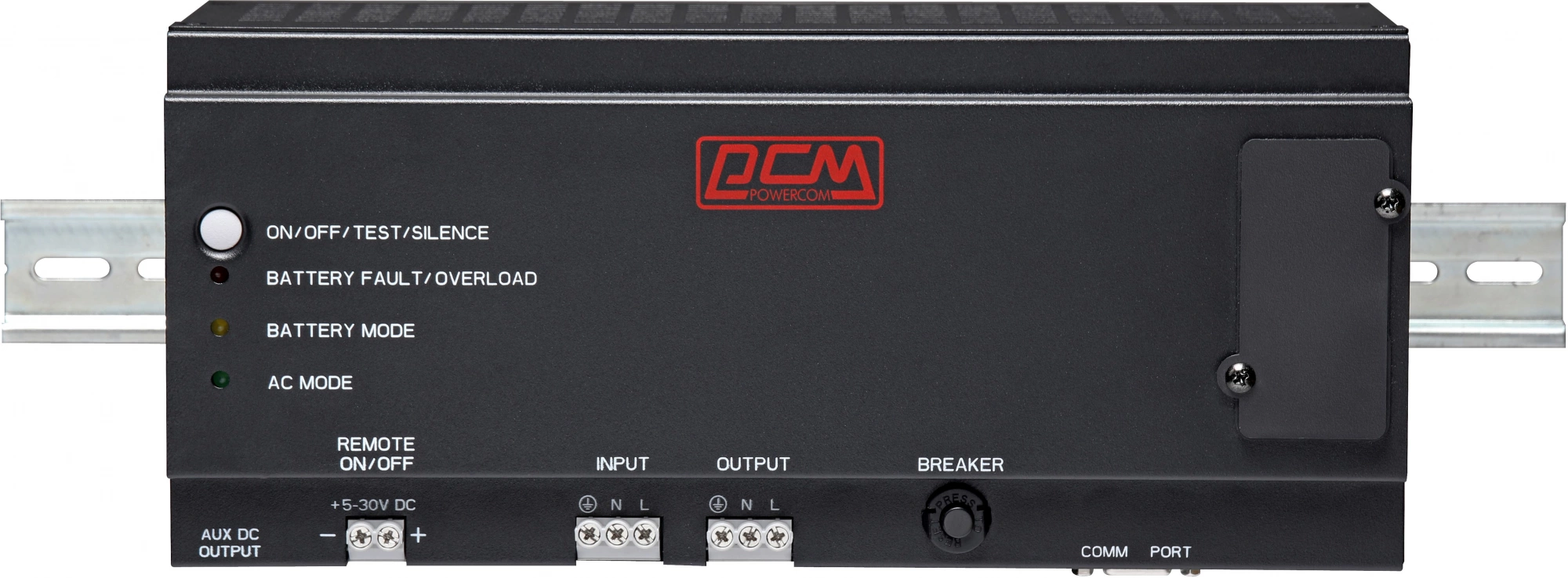 Источник бесперебойного питания Powercom DRU-850 300Вт 850ВА черный Gen 2