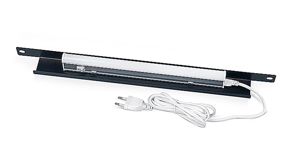 Cabeus JK03-BK - Осветительная панель 19-дюймовая (19"), цвет черный RAL9004