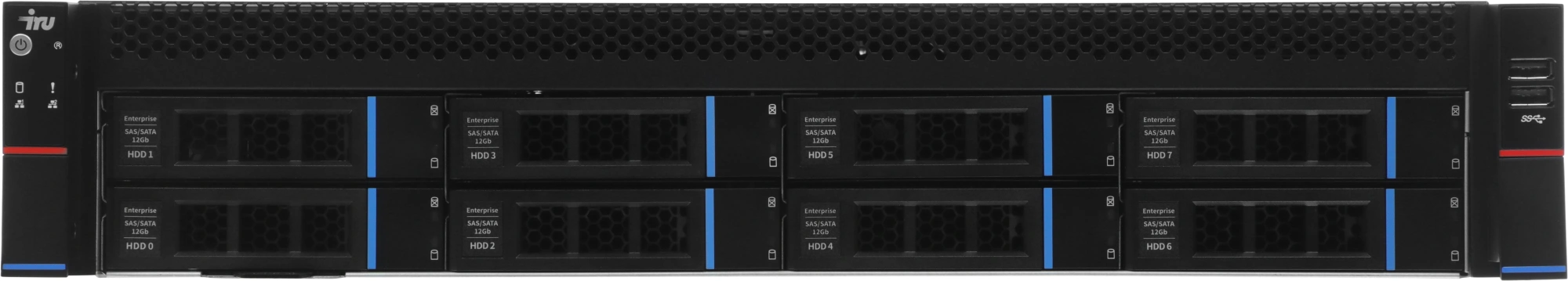 Сервер IRU Rock g2208ig3 2x4309Y 2x32Gb 2x1300W w/o OS (2160702)