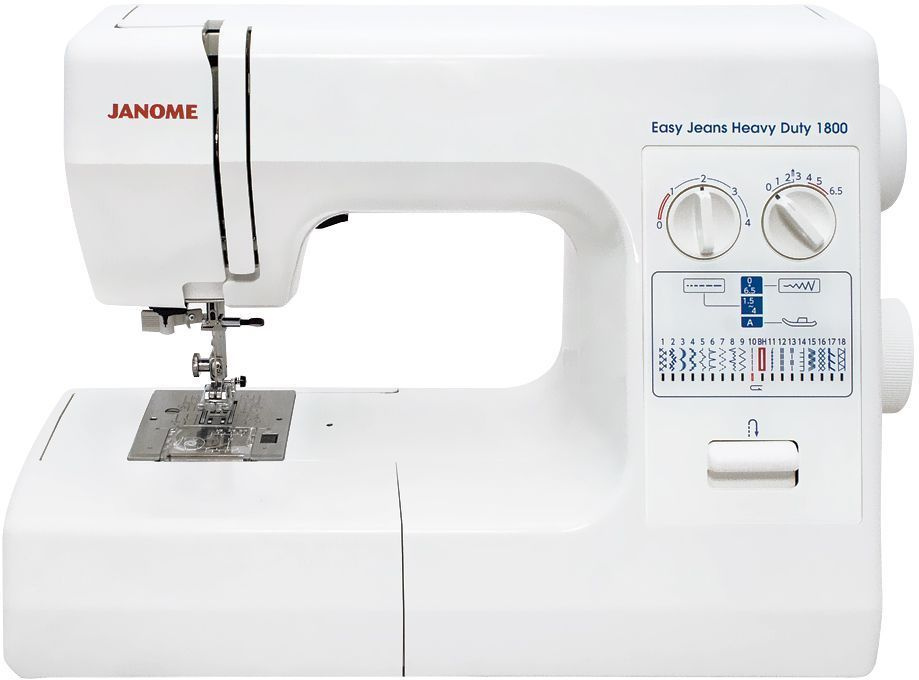Швейная машина Janome Easy Jeans Heavy Duty 1800 белый