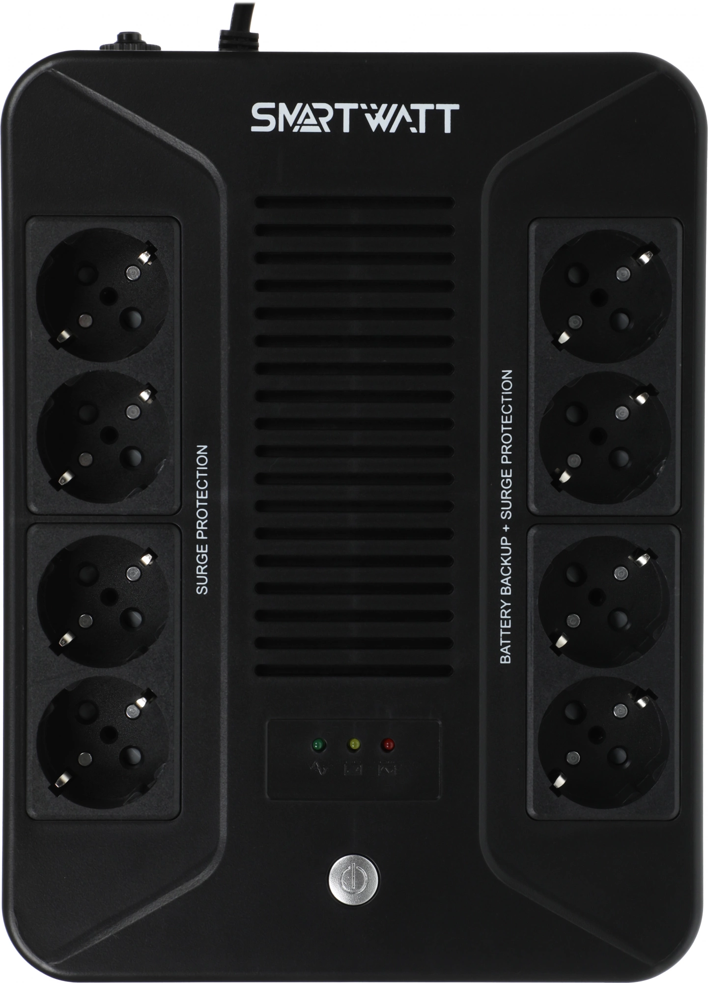 Источник бесперебойного питания Smartwatt Safe Pro 360Вт 600ВА черный