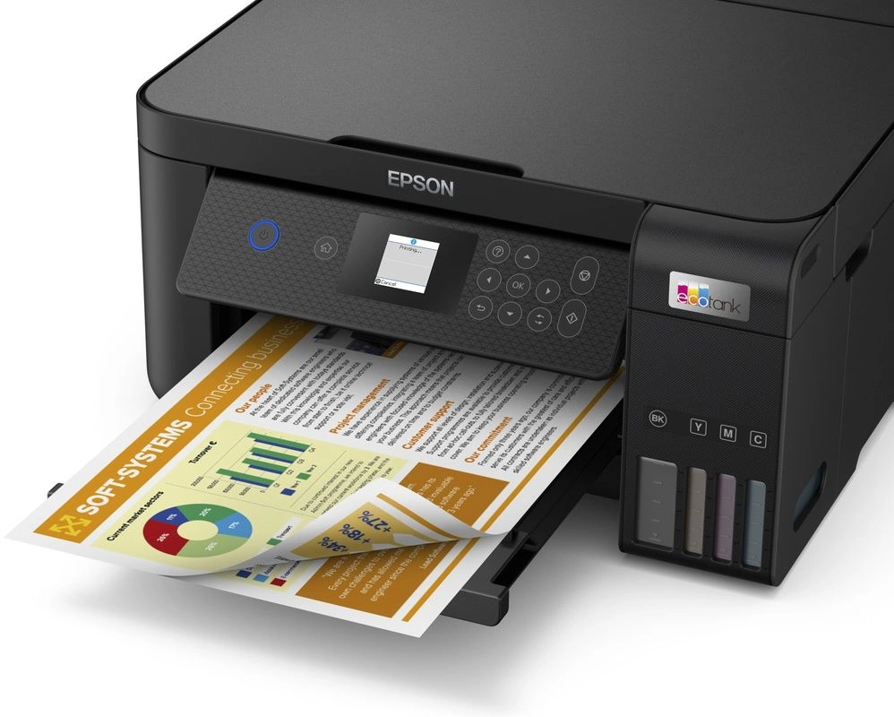 МФУ струйный Epson L4260 (C11CJ63515/514/415/411) A4 Duplex WiFi черный