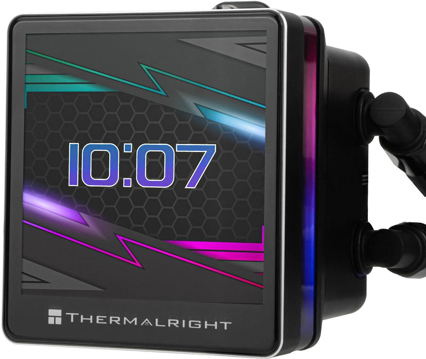 Система водяного охлаждения Thermalright Grand Vision 360 ARGB Soc-AM5/AM4/1151/1200/2066/2011/1700 черный 4-pin 29.4dB Al LCD Ret (G-VISION-360-BL-ARGB)