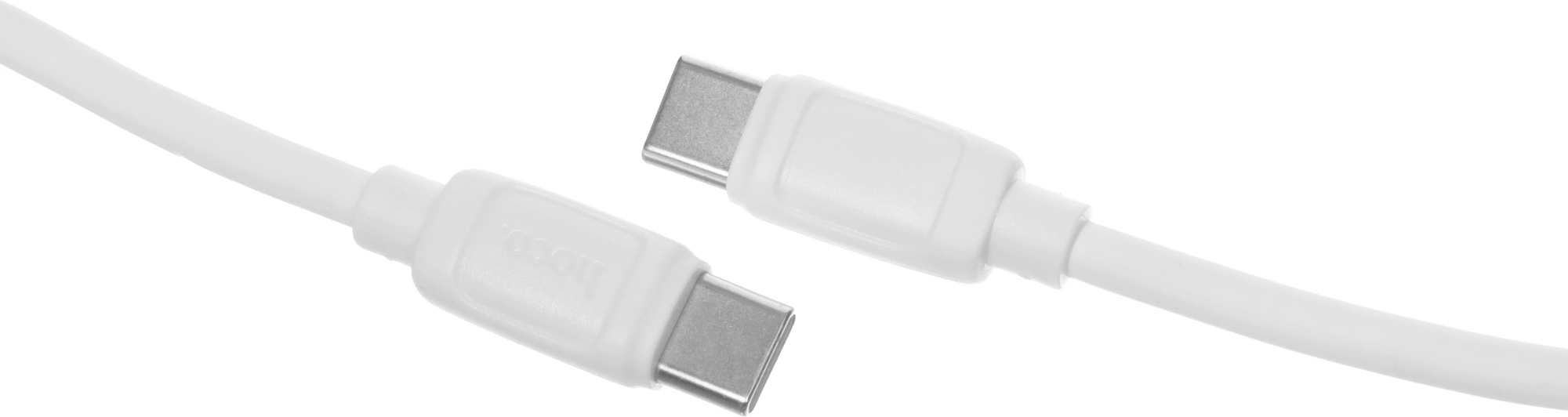 Кабель Hoco X115 52001 USB Type-C (m)-USB Type-C (m) 1.2м белый
