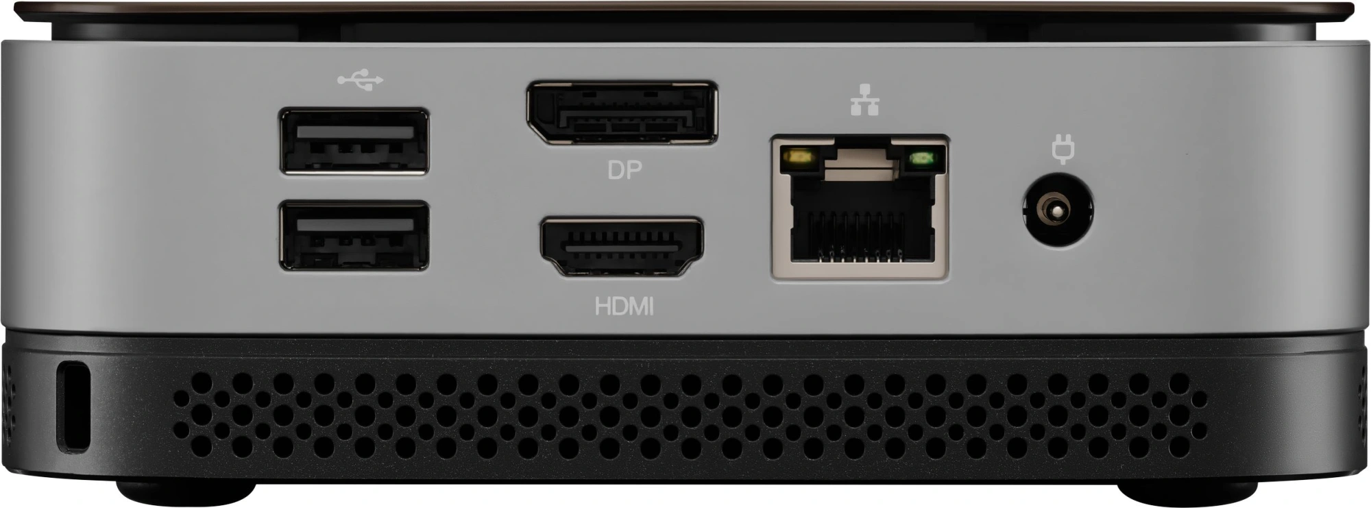 ПК Мини Osio BaseLine B51i-007 i3 1215U (1.2) 8Gb SSD256Gb UHDG без ОС GbitEth WiFi BT 59.85W коричневый/серебристый (RUS)