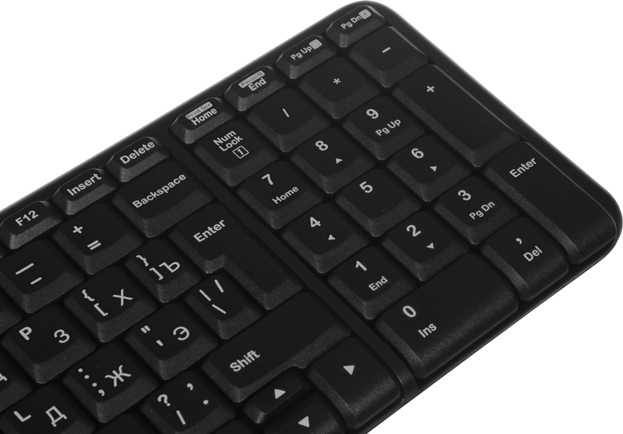 Клавиатура + мышь Logitech MK220 клав:черный мышь:черный USB беспроводная (920-003169)