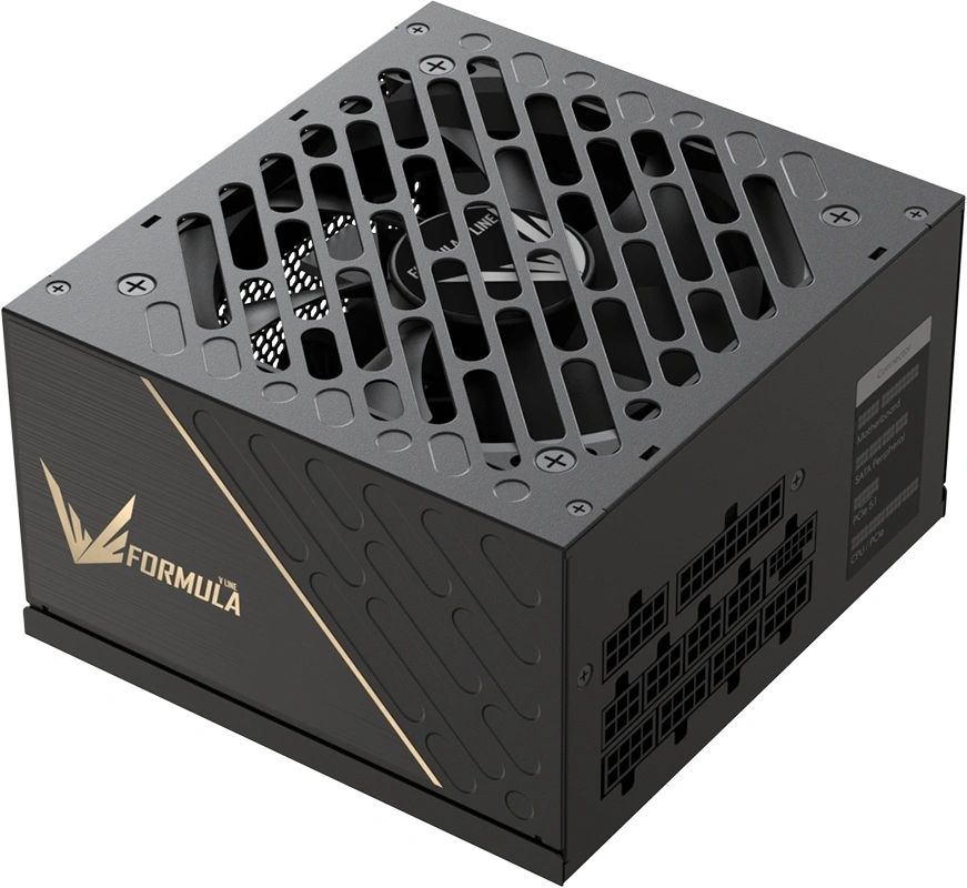 Блок питания Formula ATX 1000W FV-1000GM Gen.5 80+ gold (20+4pin) APFC 120mm fan 8xSATA Cab Manag RTL