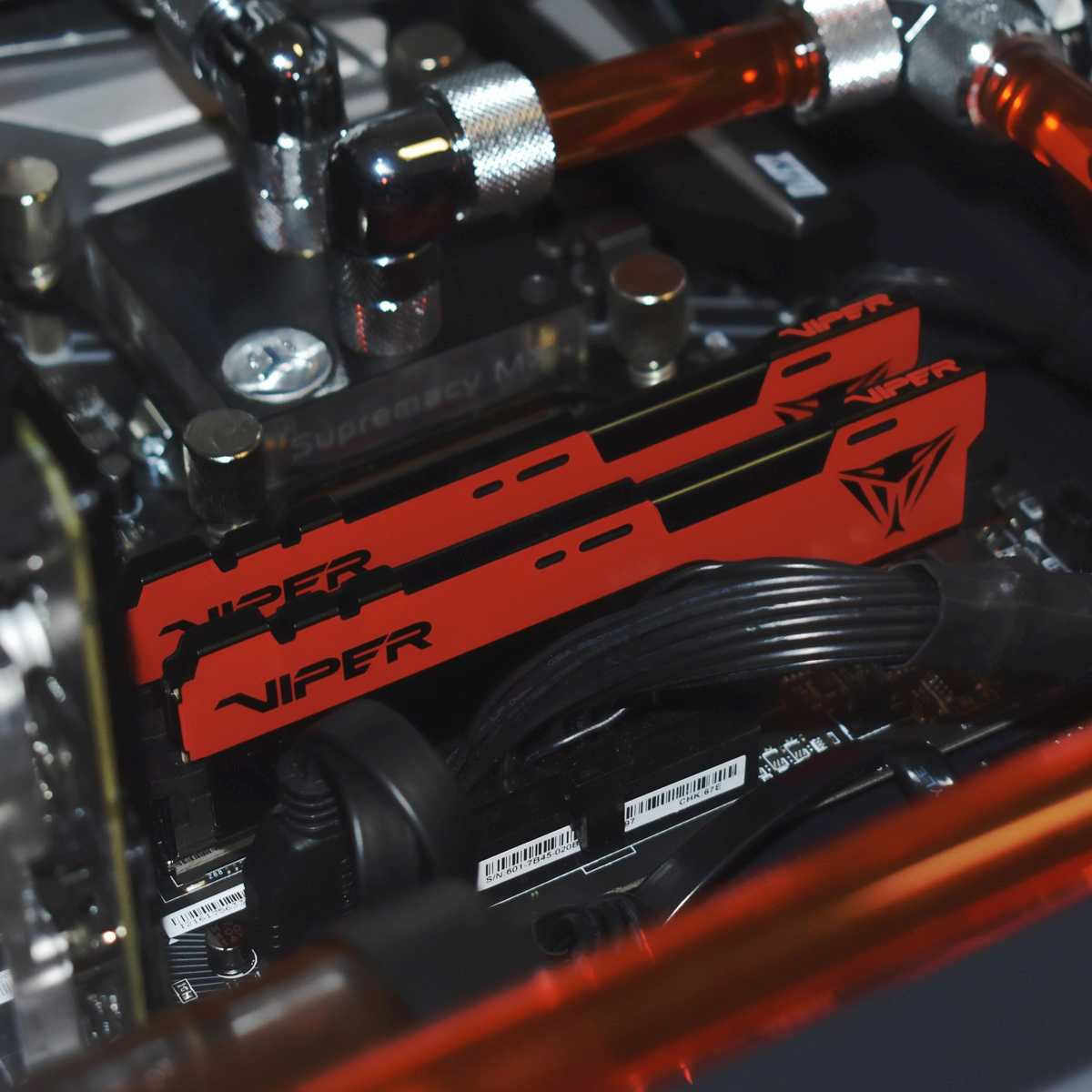 Память DDR4 2x16Gb 3200MHz Patriot PVE2432G320C8K Viper Elite II RTL Gaming PC4-25600 CL18 DIMM 288-pin 1.35В kit с радиатором Ret