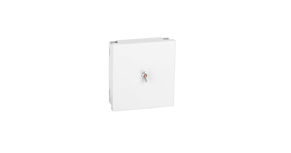 NMF-WP04SCUS2-OP-ES-GY - Оптический кросс настенный, укомплектованный на 4 порта SC/UPC, SM 9/125 OS2, полный комплект