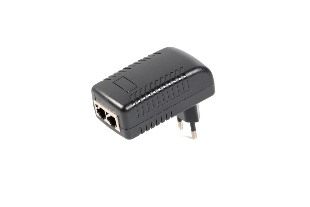 Одноканальный инжектор PSE-PoE.220AC/15VA Бастион, для питания по сети Ethernet IР-видеокамеры или другого оборудования, поддерживающего стандарты технологии PoE IEEE 802.3af.