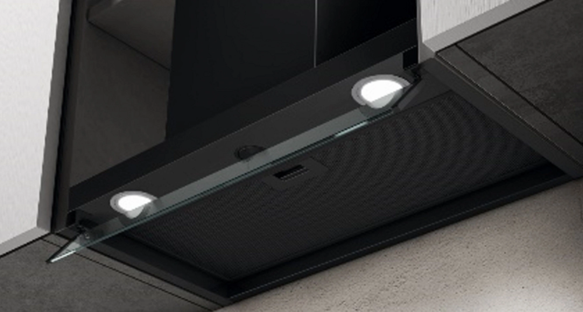 Вытяжка встраиваемая Elica Boxin LX/BL MAT/A/90 черный управление: поворотные переключатели (1 мотор)