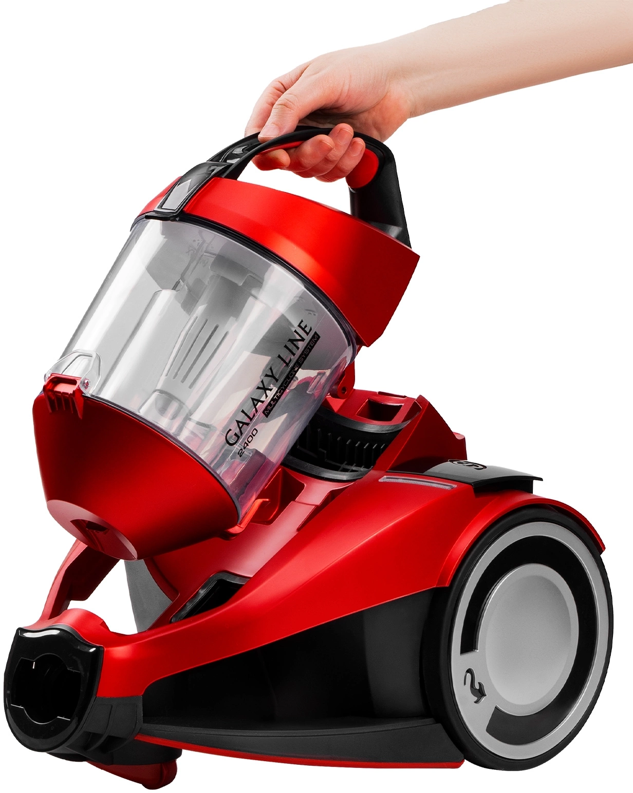 Пылесос Galaxy Line GL 6224 2400Вт красный/черный