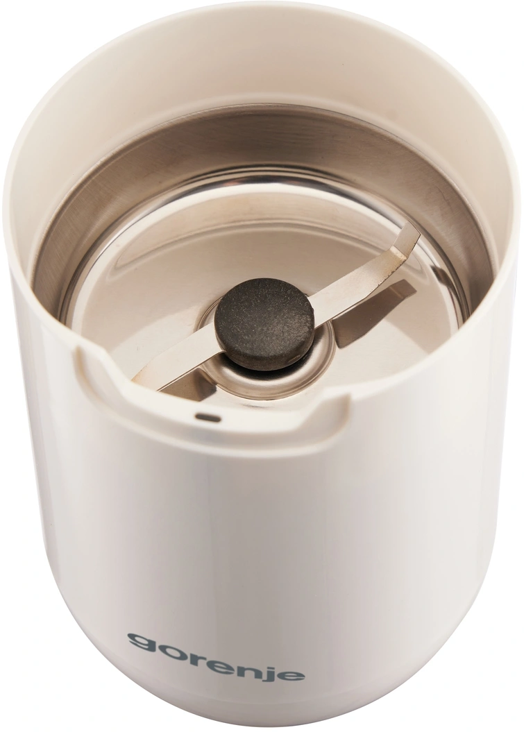 Кофемолка Gorenje SMK150SW 150Вт сист.помол.:одинарный нож вместим.:45гр белый