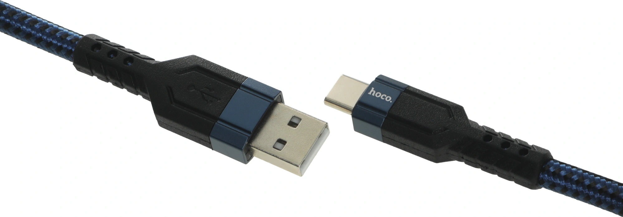 Кабель Hoco U110 70615 USB (m)-USB Type-C (m) 1.2м синий