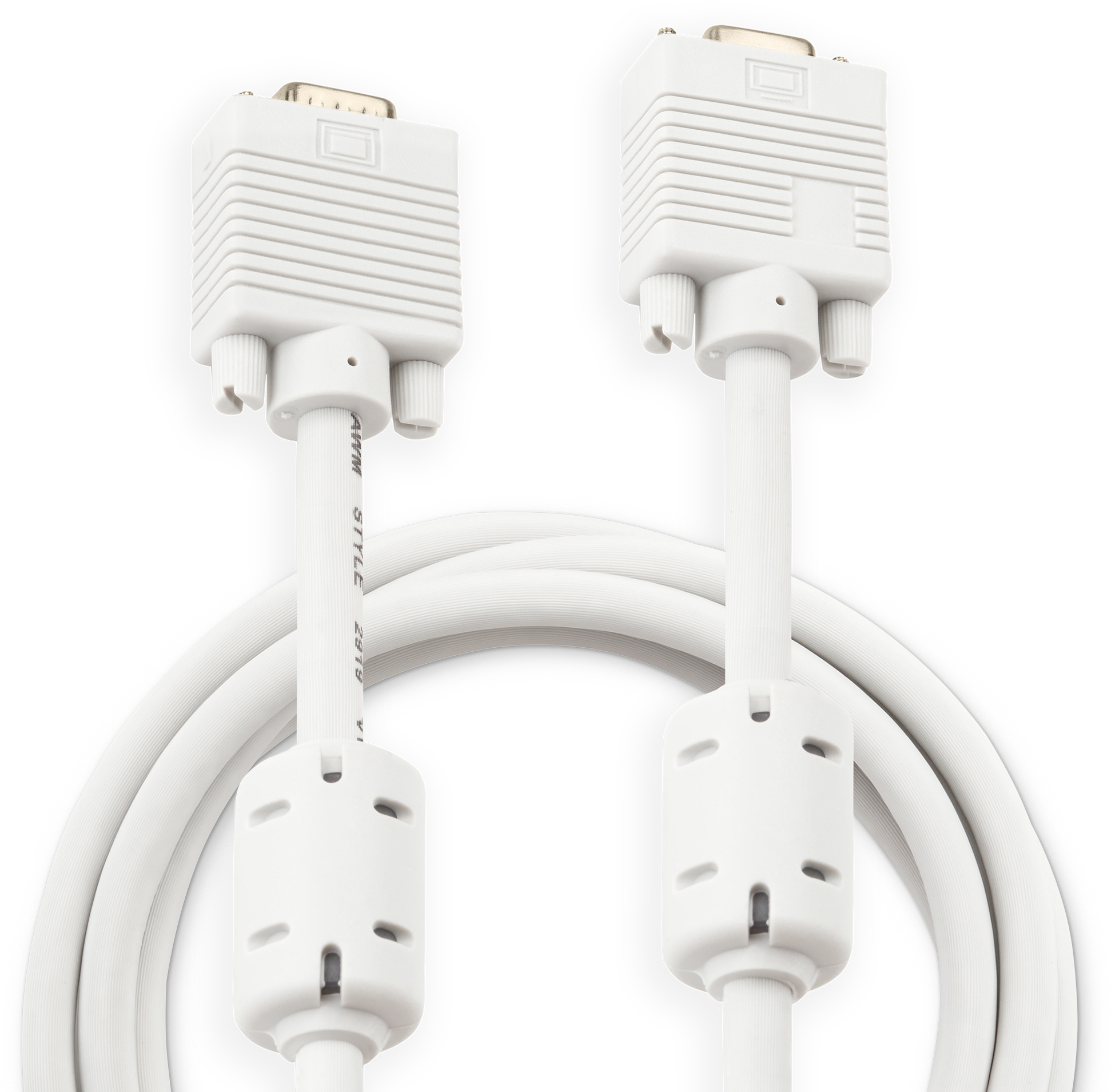 Кабель Buro CAB016S-10 VGA (m) VGA (m) 3м феррит.кольца серый