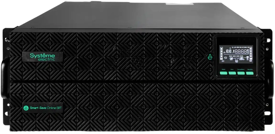 Источник бесперебойного питания Systeme Electriс SRT SRTSE8KRTXLIG2 8000Вт 8000ВА черный Gen 2