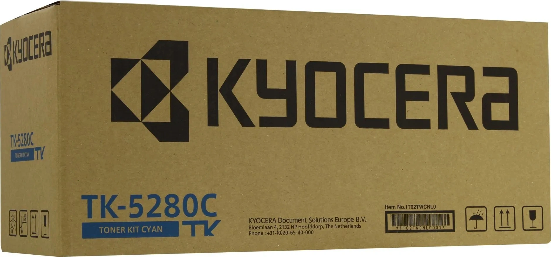 Картридж лазерный Kyocera TK-5280C 1T02TWCNL0 голубой (11000стр.) для Kyocera Ecosys P6235cdn/M6235cidn/M6635cidn