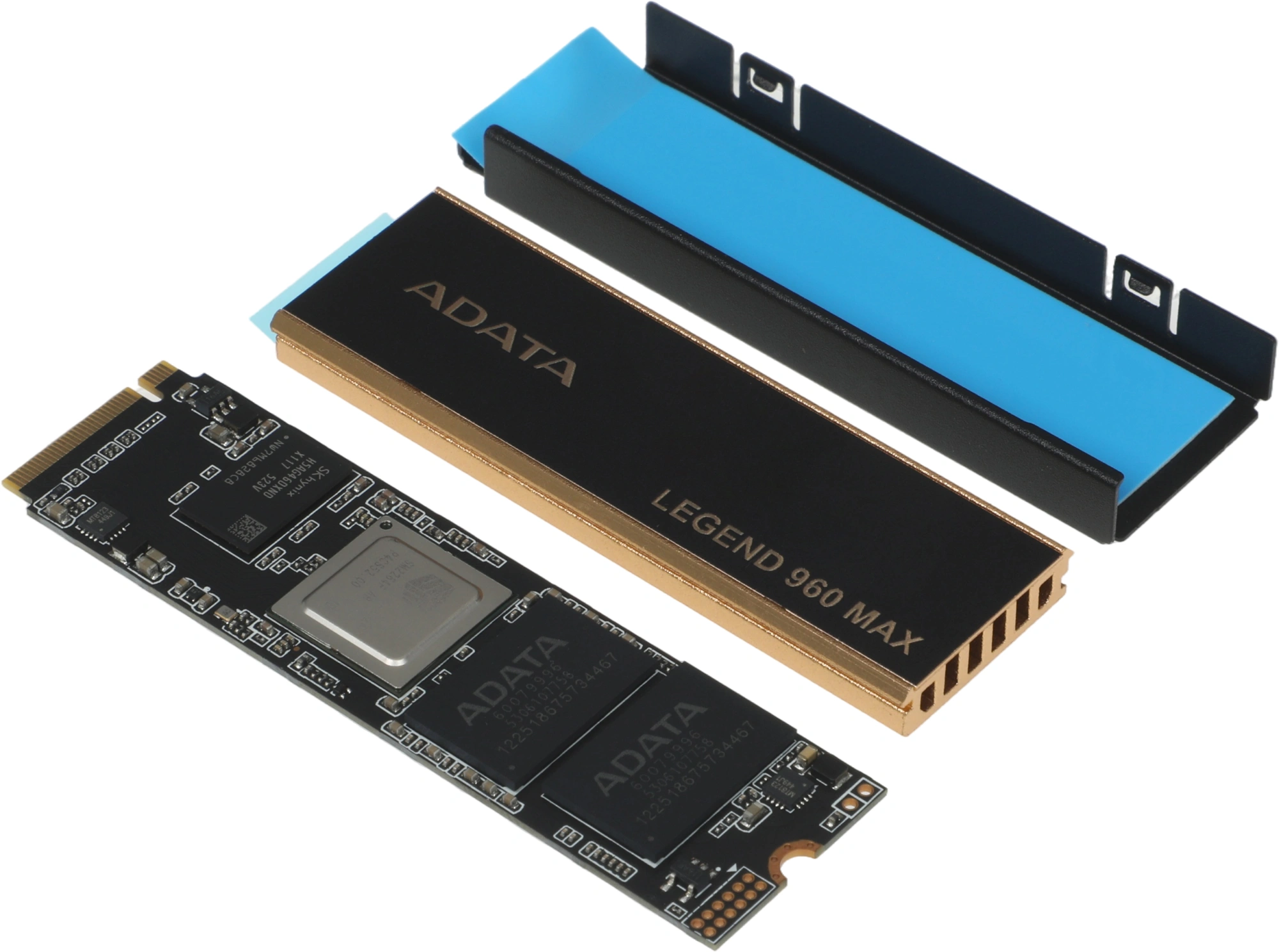 Накопитель SSD A-Data PCIe 4.0 x4 4TB ALEG-960M-4TCS Legend 960 Max M.2 2280