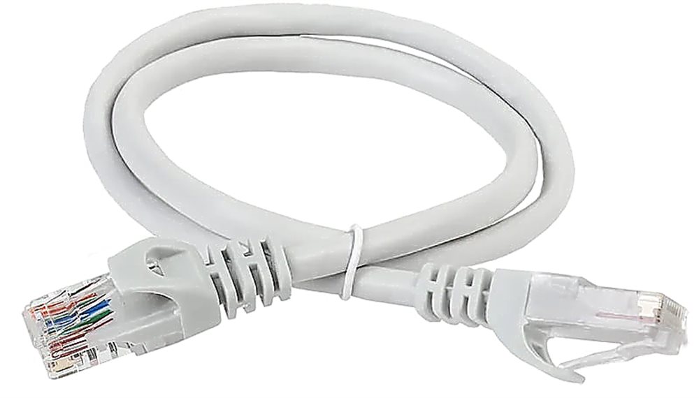 PC01-C6UL-3M - ITK Коммутационный шнур (патч-корд) кат.6 UTP LSZH 3м серый