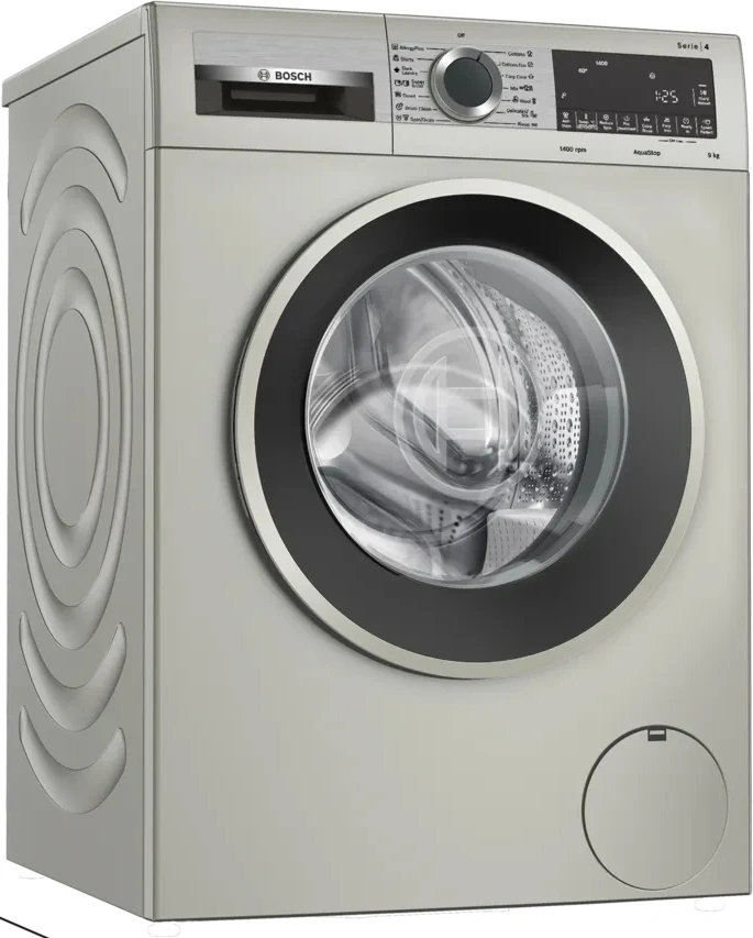 Стиральная машина Bosch Serie 4 WGA2440XME пан.англ. класс: A+++ загр.фронтальная макс.:9кг серебристый инвертор