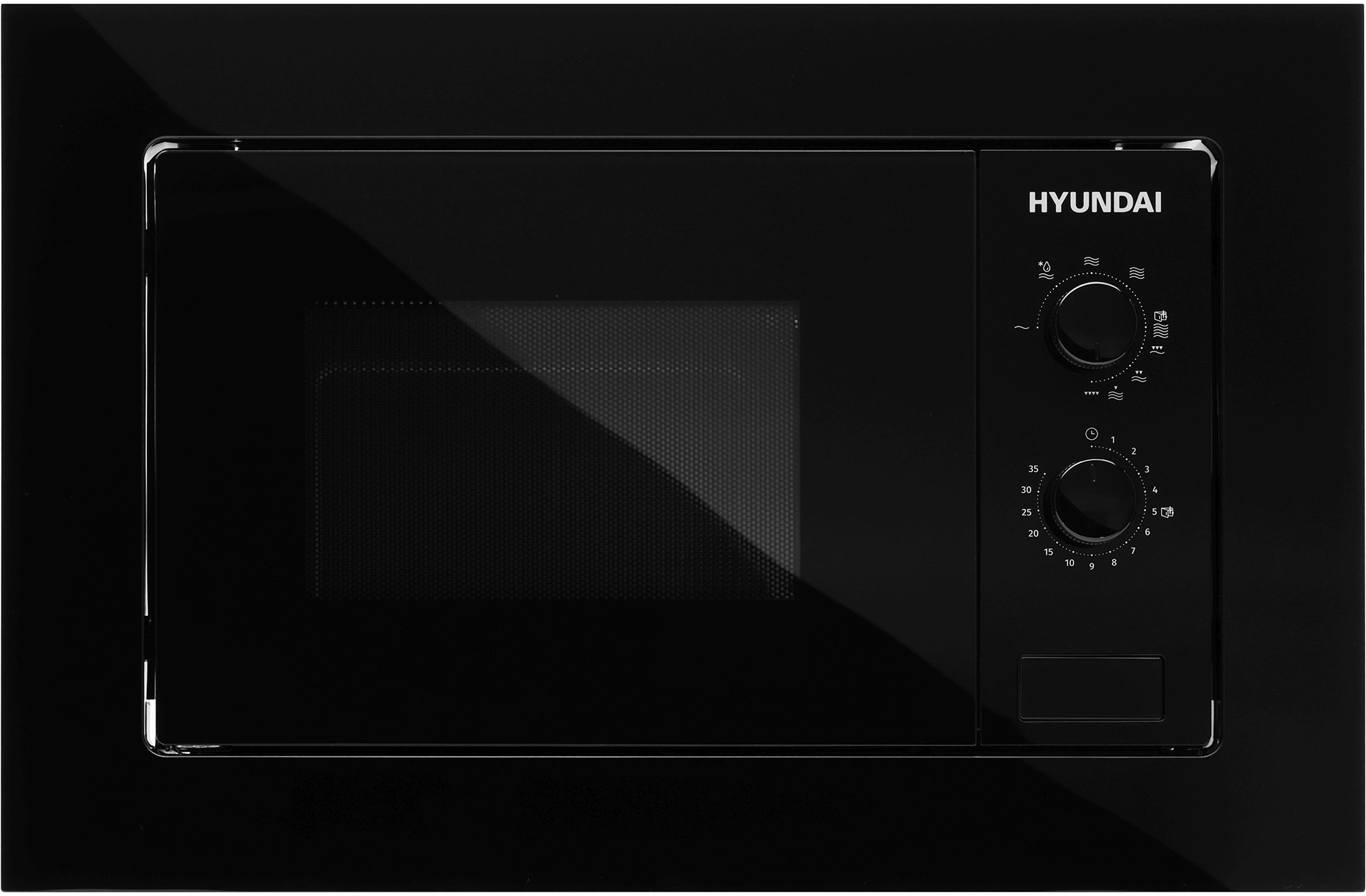 Микроволновая печь Hyundai HBW 2030 BG 20л. 800Вт черный (встраиваемая)