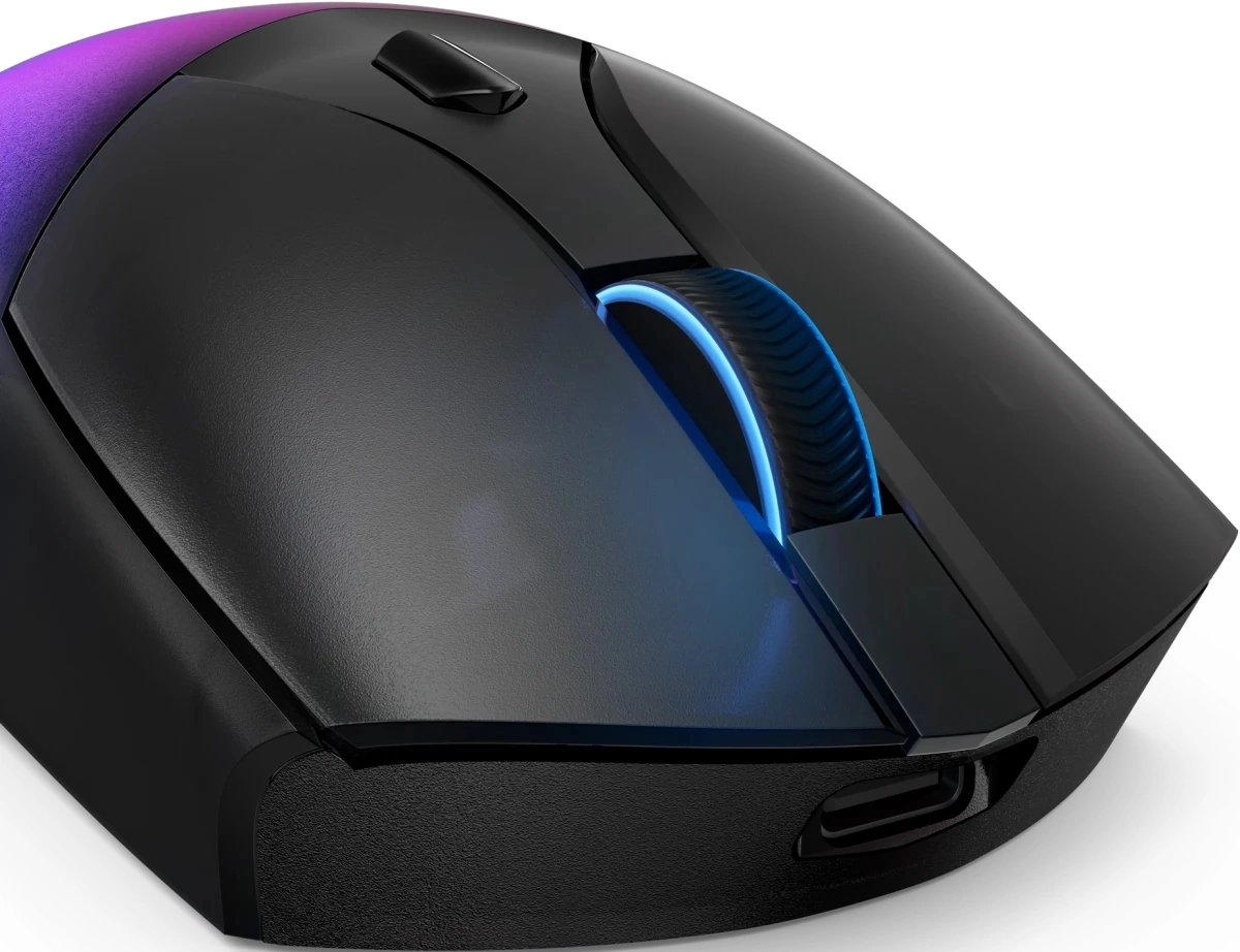 Мышь Lenovo Legion M410 Wireless RGB Gaming черный оптическая 16000dpi беспров. BT/Radio USB 5but (GY51P83012)