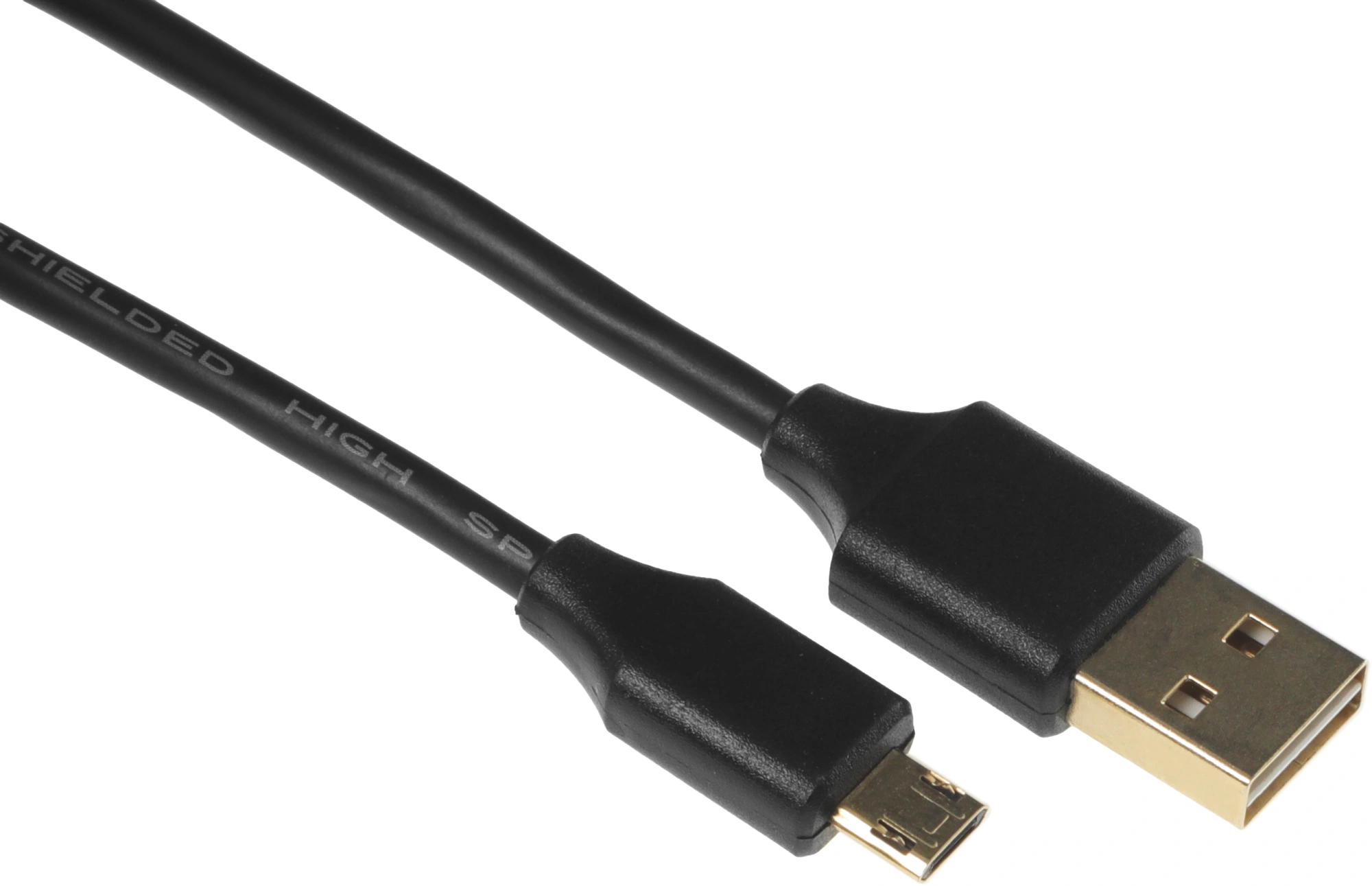 Кабель Buro Reversible BHP MICROUSB 1M USB (m)-micro USB (m) 1м черный