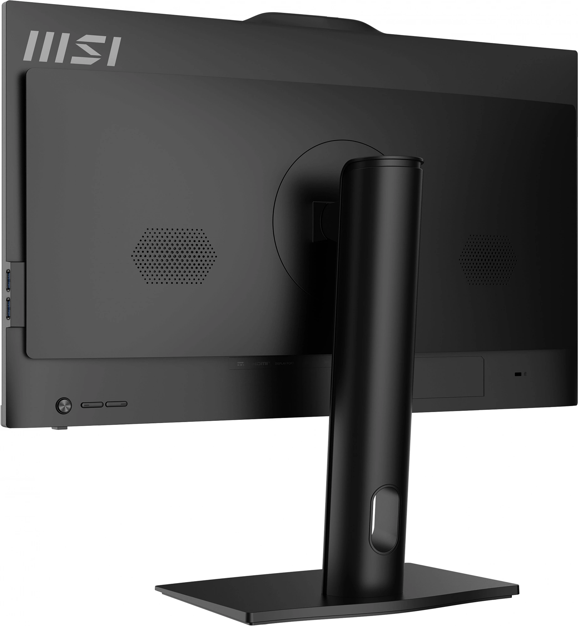 Моноблок MSI Pro AP242P 14M-661XRU 23.8" Full HD i7 14700 (2.1) 16Gb SSD512Gb UHDG 770 без ОС GbitEth WiFi BT 120W клавиатура мышь Cam черный 1920x1080