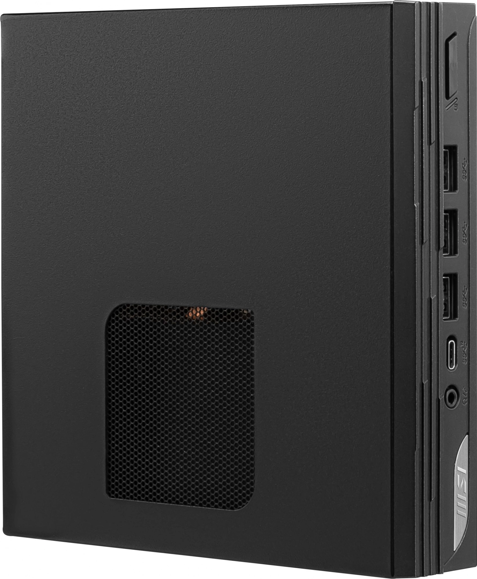 Неттоп MSI Pro DP10 12M-203RU i5 1235U (1.3) 16Gb SSD512Gb Iris Xe Windows 11 Pro 2.5xGbitEth WiFi BT 120W черный (9S6-B0A621-203)