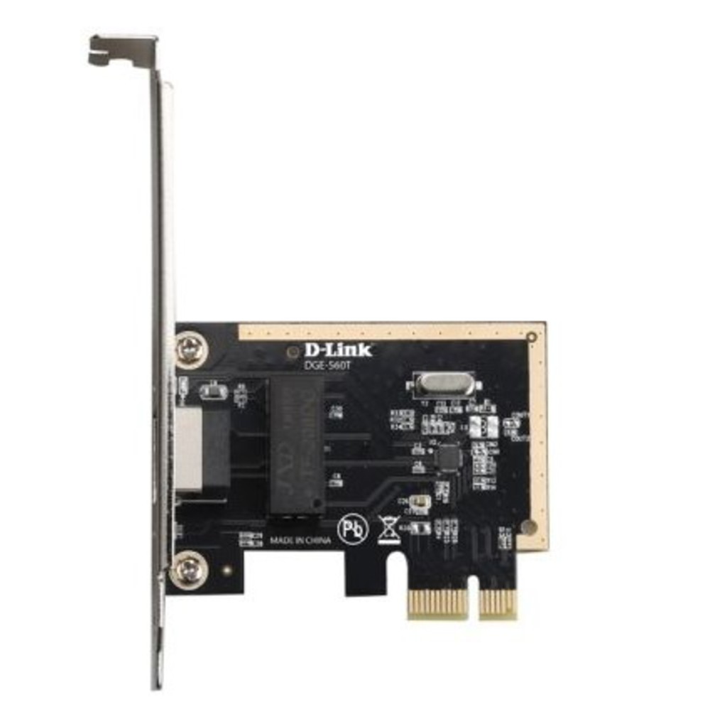 D-Link DGE-560T/D1A Сетевой PCI Express адаптер с 1 портом 10/100/1000Base-T