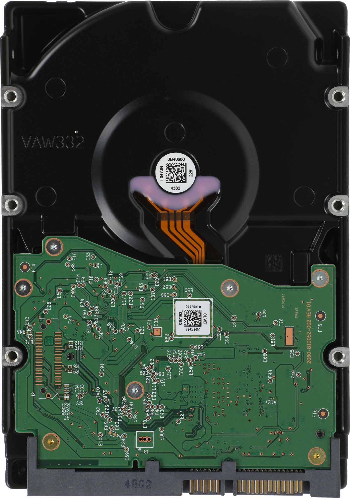 Жесткий диск WD SATA-III 8TB 0B47489 WUS721208BLE604 Server Ultrastar DC HA340 512E (7200rpm) 256Mb 3.5"