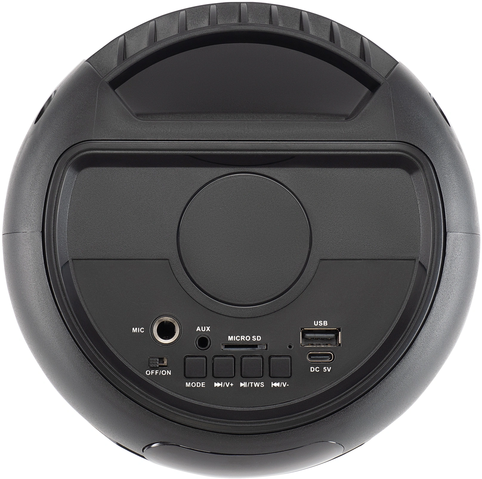 Минисистема Hyundai H-MC1221 черный 15Вт FM USB BT SD/MMC