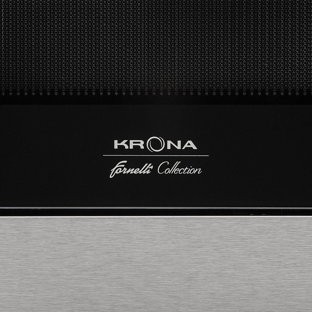 Микроволновая печь Krona Argento 60 IX 20л. 800Вт нержавеющая сталь/черный (встраиваемая)