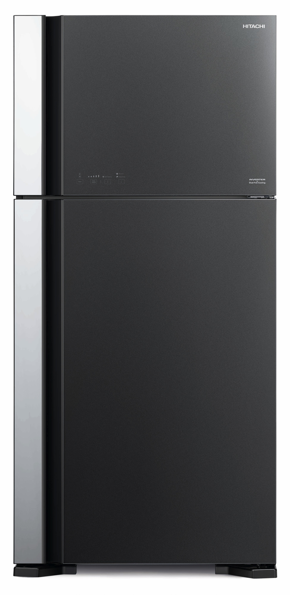Холодильник Hitachi R-VG660PUC7-1 GGR 2-хкамерн. серый стекло инвертер