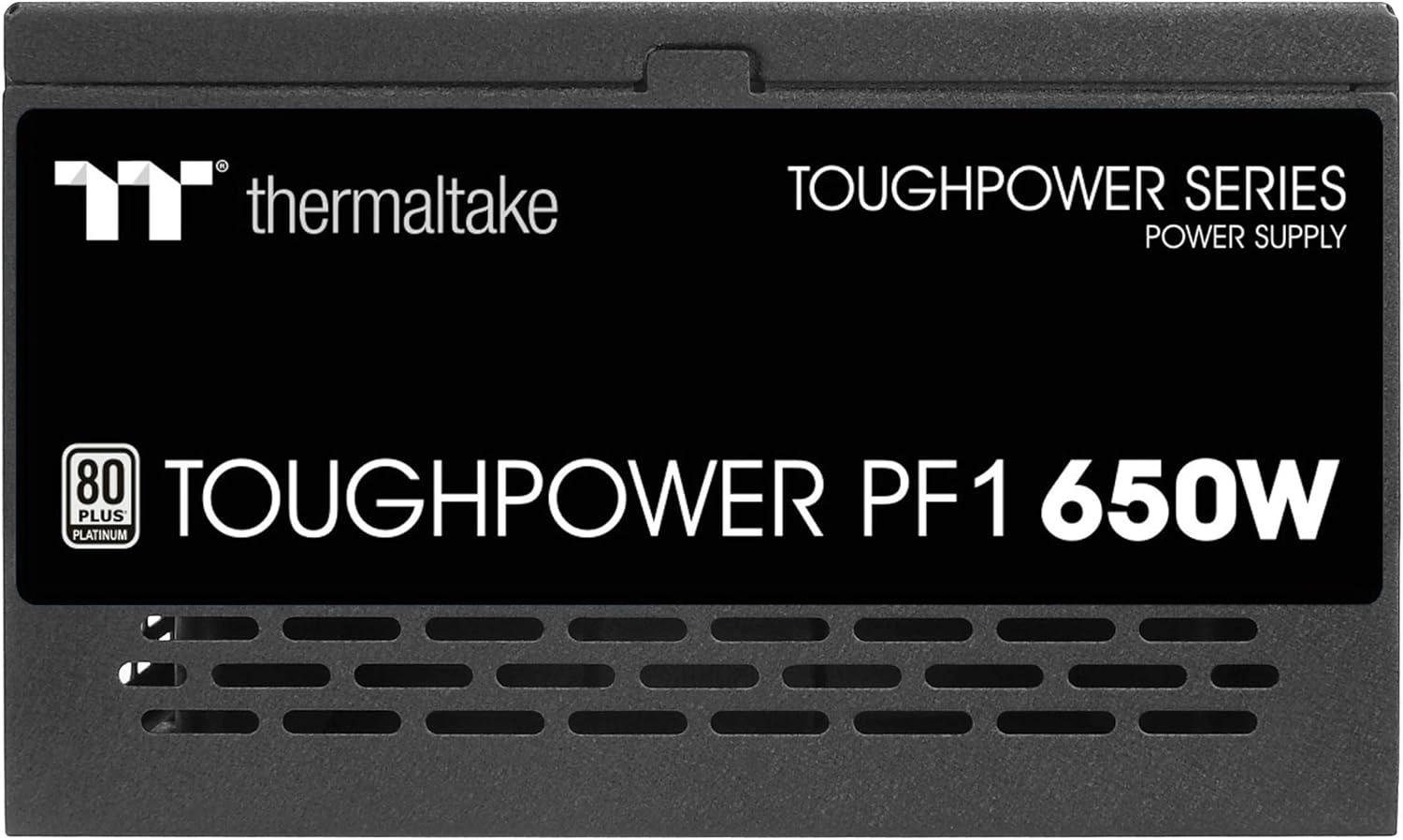 Блок питания Thermaltake ATX 650W Toughpower PF1 80+ platinum (20+4pin) APFC 140mm fan 9xSATA Cab Manag RTL