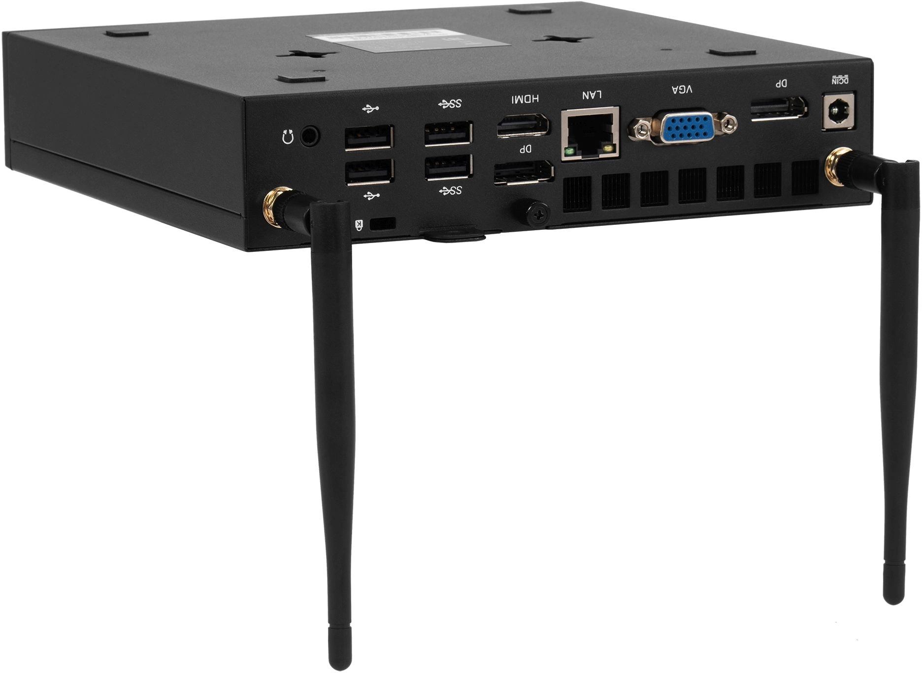 Неттоп IRU 310H6ITF i3 12100 (3.3) 8Gb SSD256Gb UHDG 730 Windows 11 Pro GbitEth WiFi BT 90W черный (2031363)