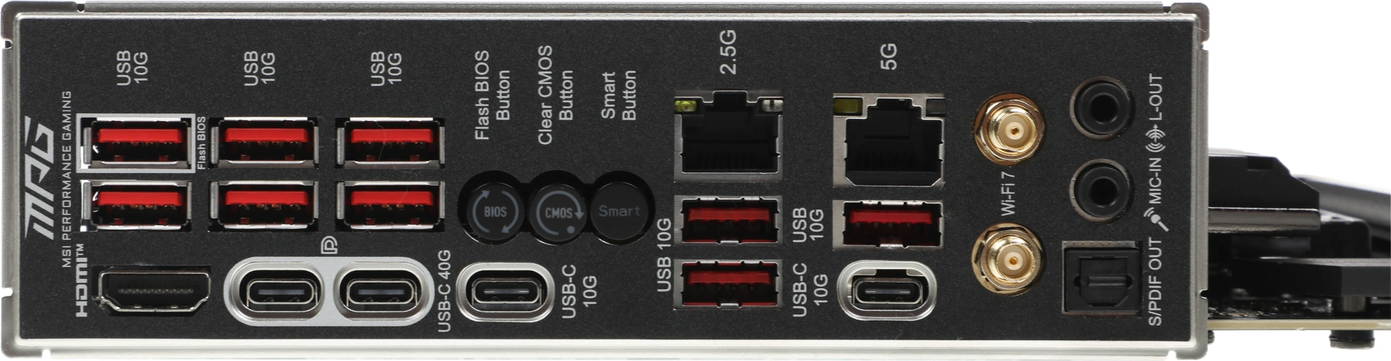 Материнская плата MSI MPG X870E CARBON WIFI Socket AM5 AMD X870E 4xDDR5 ATX AC`97 8ch(7.1) 5Gigabit + 2.5Gigabit Ethernet RAID+HDMI
