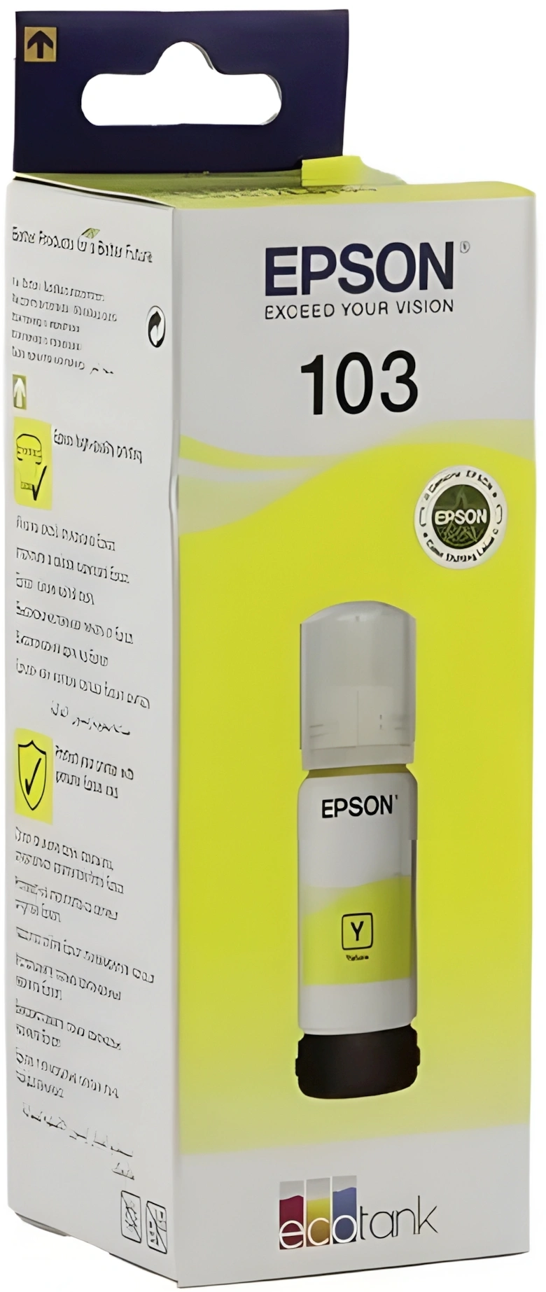 Чернила Epson 103 C13T00S44A желтый65мл для Epson L3100/3110/3150