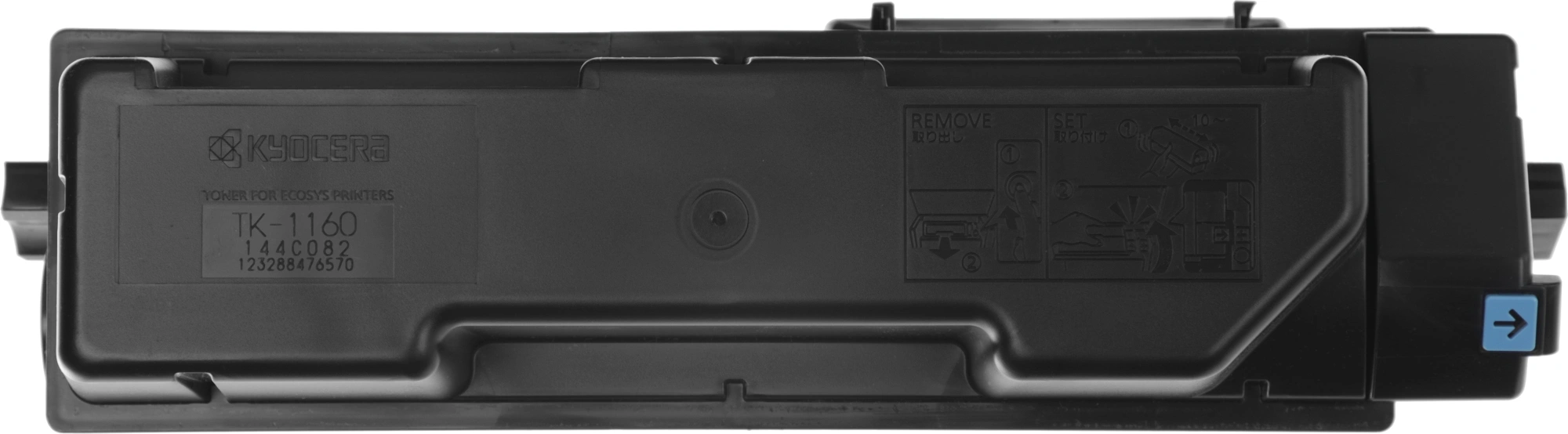 Картридж лазерный Kyocera TK-1160 1T02RY0NL0 черный (7200стр.) для Kyocera P2040dn/P2040dw