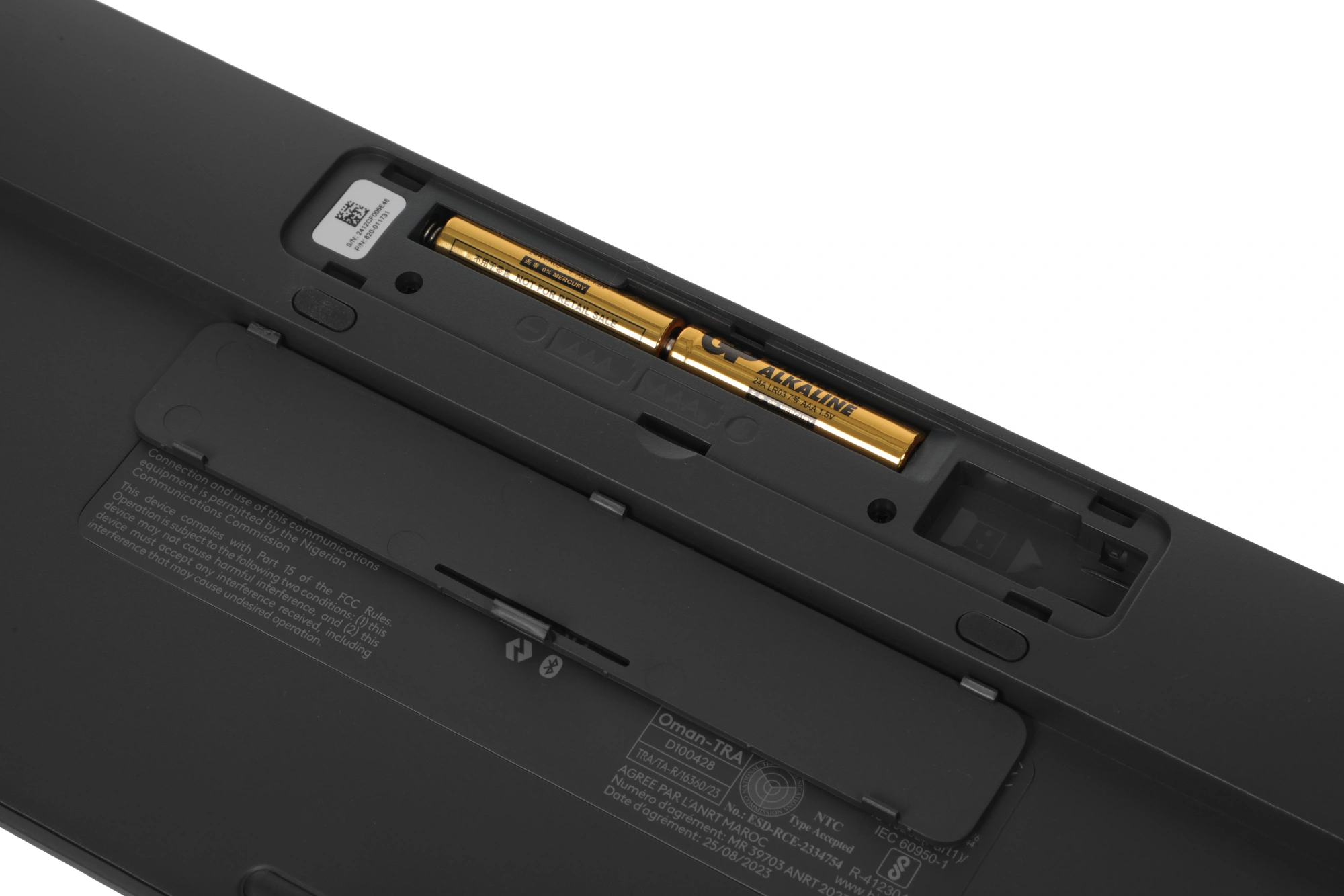 Клавиатура Logitech K950 черный USB беспроводная BT/Radio slim (920-012434)