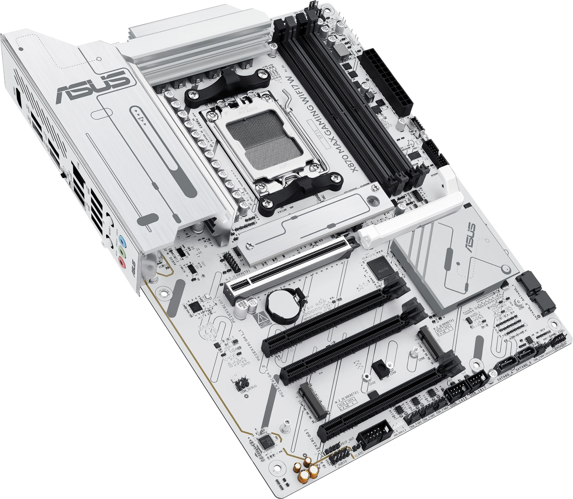 Материнская плата Asus X870 MAX GAMING WIFI7 W Socket AM5 AMD X870 4xDDR5 ATX AC`97 8ch(7.1) 2.5Gg RAID+HDMI