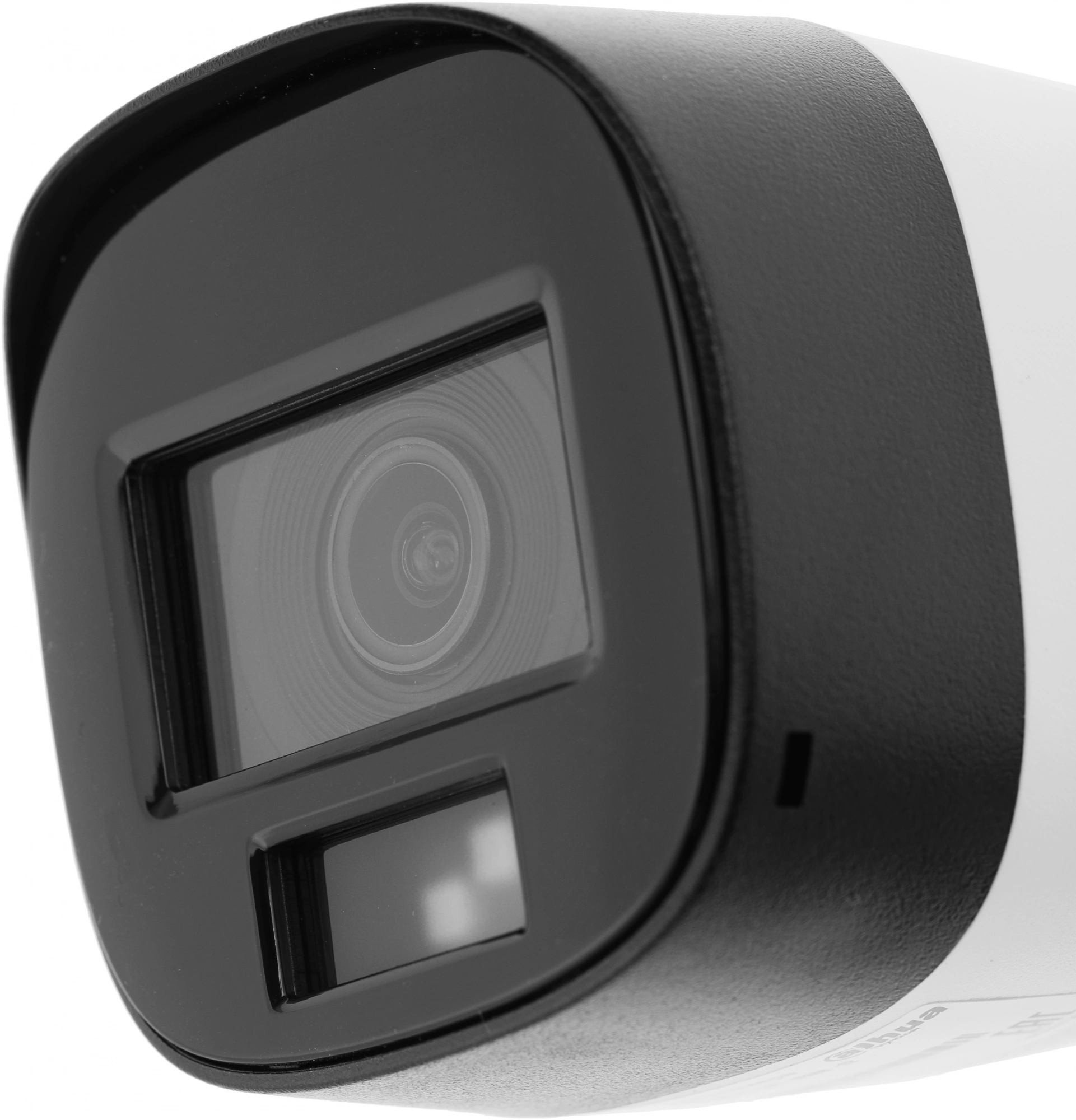 Камера видеонаблюдения аналоговая Dahua DH-HAC-HFW1209CLP-LED-0280B-S2 2.8-2.8мм HD-CVI HD-TVI цв. корп.:белый
