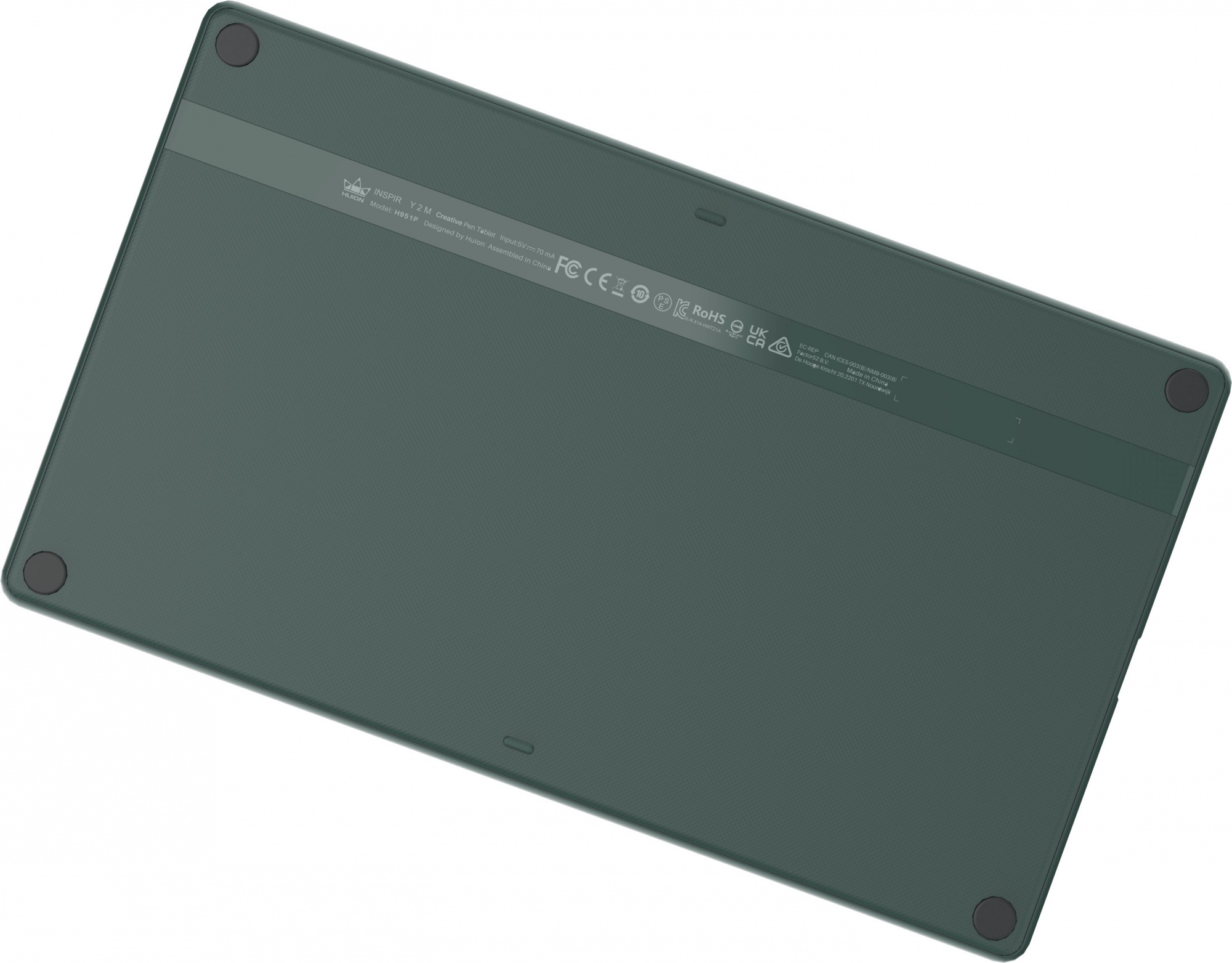 Графический планшет Huion Inspiroy H951P USB Type-C зеленый