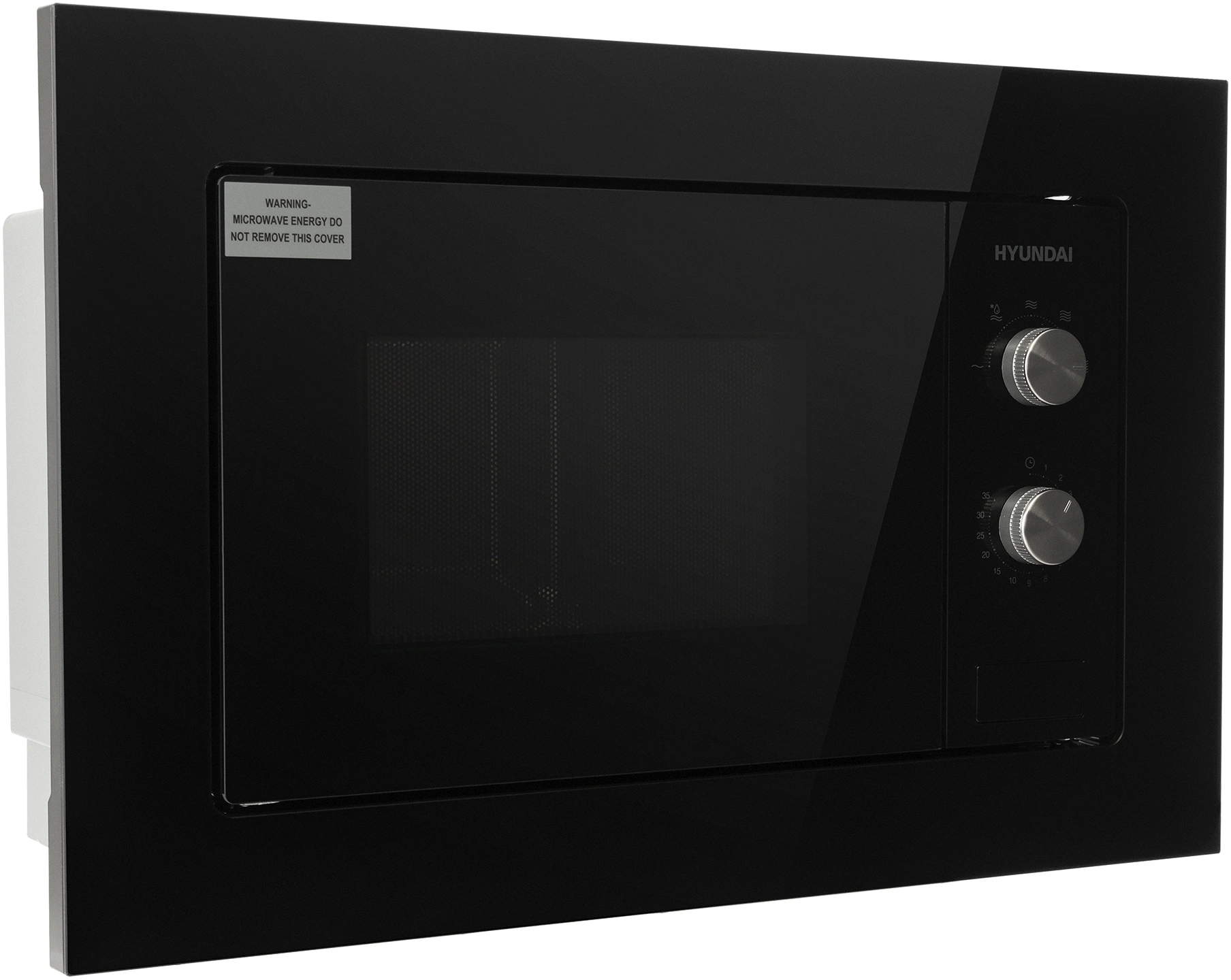 Микроволновая печь Hyundai HBW 2030S BG 20л. 800Вт черный (встраиваемая)